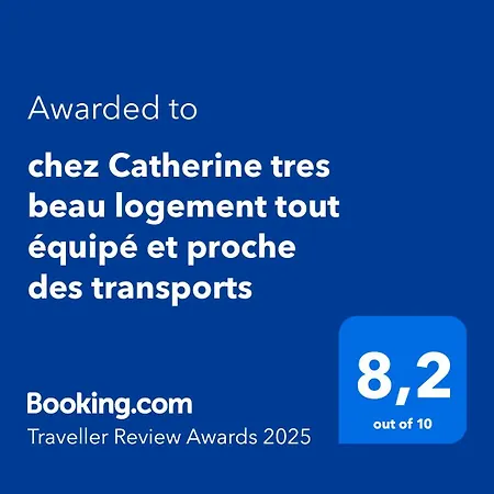 Chez Catherine Tres Beau Logement Tout Equipe Et Proche Des Transports Marseille Exterior photo